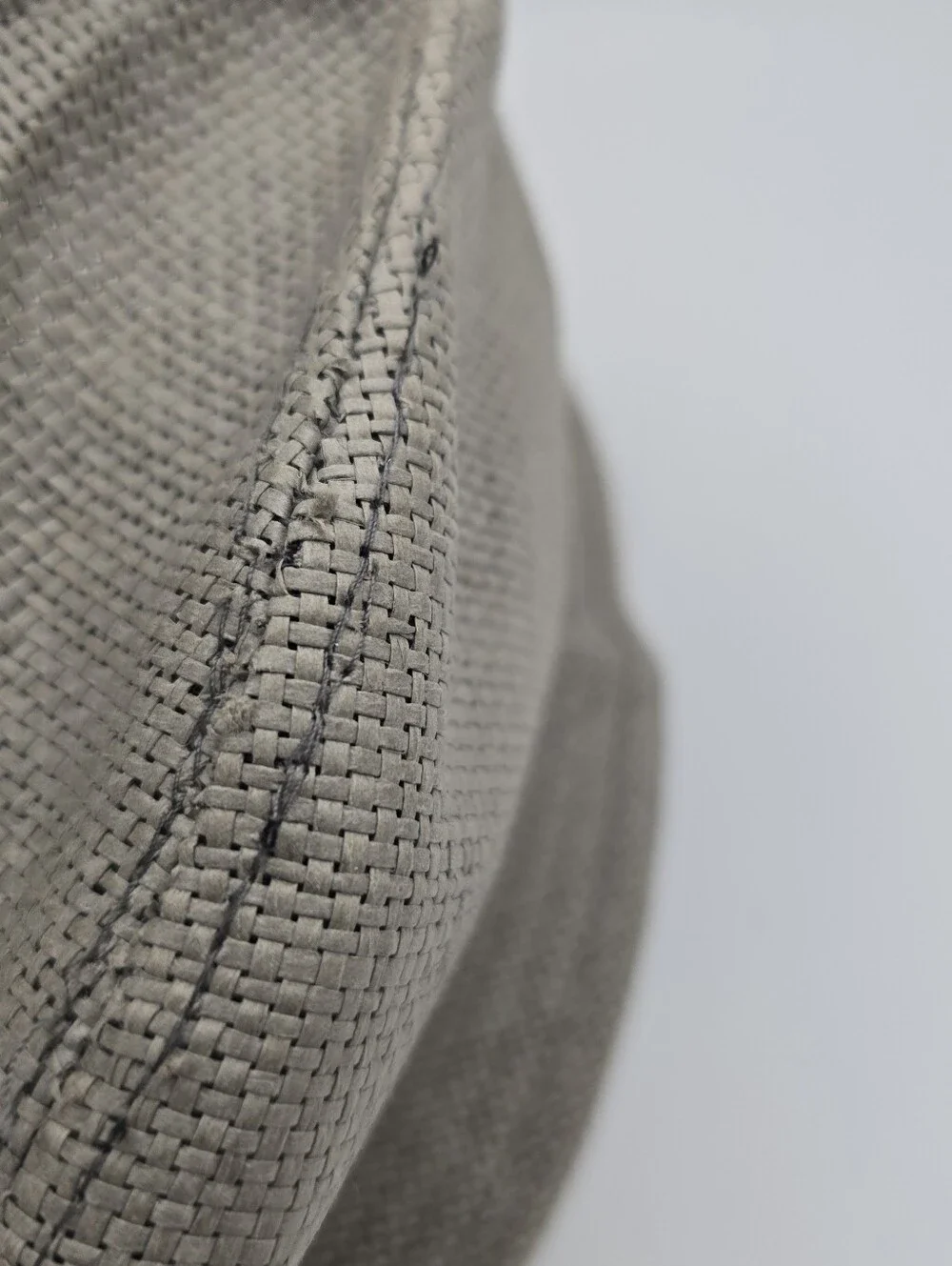 Unbranded Boys Gray Straw Trilby Fedora Hat
